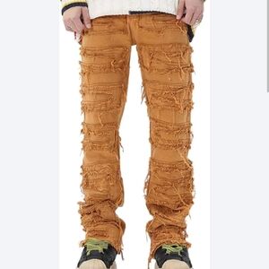 FWRD Denim Stacked Fit 3 Slim Jeans Saffron 36 Waist